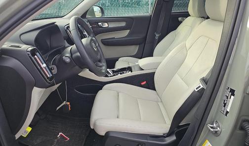 Sage Green Metallic 2025 Volvo XC40 B5 Plus Bright Theme