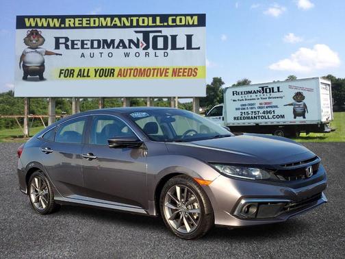 Modern Steel Metallic 2020 Honda Civic EX