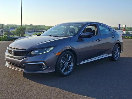 Modern Steel Metallic 2020 Honda Civic EX
