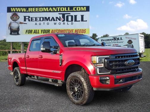 Rapid Red Metallic Tinted Clearcoat 2020 Ford F-350 Lariat Super Duty