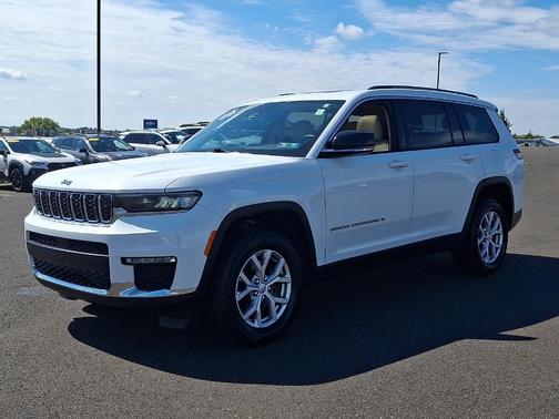 Bright White Clearcoat 2022 Jeep Grand Cherokee L Limited