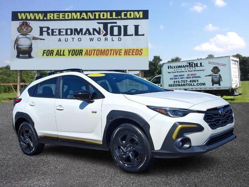 Crystal White Pearl 2024 Subaru Crosstrek Sport