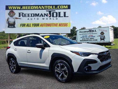 Crystal White Pearl 2024 Subaru Crosstrek Premium