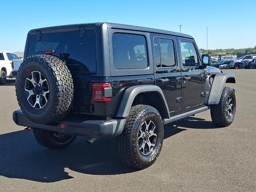 Black Clearcoat 2018 Jeep Wrangler Unlimited Rubicon