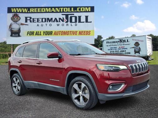 Velvet Red Pearlcoat 2019 Jeep Cherokee Limited
