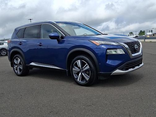 Caspian Blue 2023 Nissan Rogue Platinum