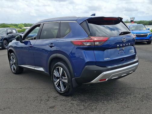 Caspian Blue 2023 Nissan Rogue Platinum