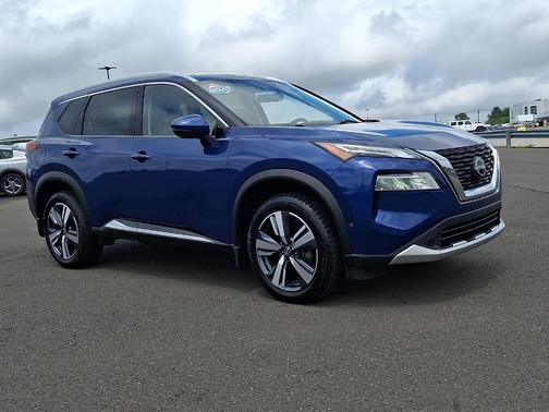 Caspian Blue 2023 Nissan Rogue Platinum