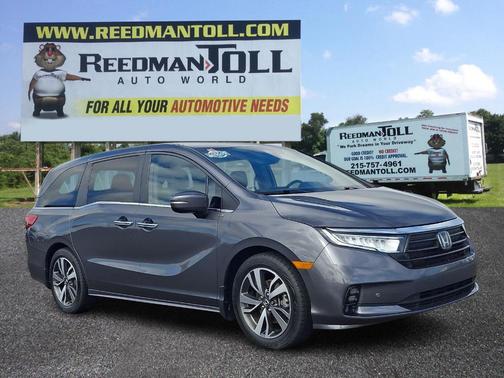 Modern Steel Metallic 2023 Honda Odyssey Touring