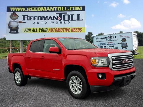 Cardinal Red 2019 GMC Canyon SLE