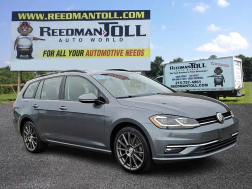 Platinum Gray Metallic 2019 Volkswagen Golf SportWagen 1.4T SE