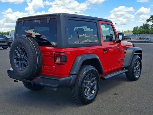 Firecracker Red Clearcoat 2025 Jeep Wrangler Sport