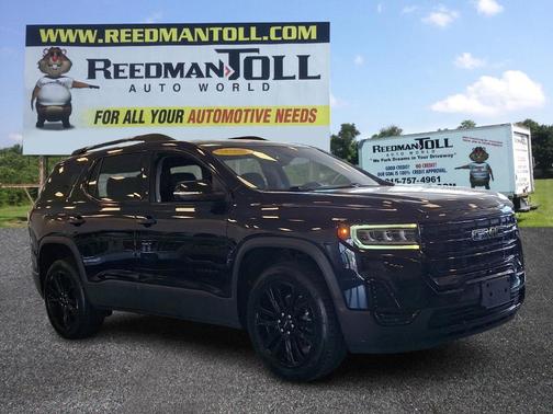 Midnight Blue Metallic 2022 GMC Acadia SLE