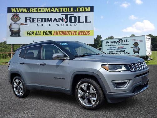 Billet Silver Clearcoat Metallic 2018 Jeep Compass Limited