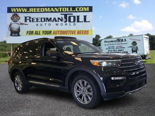 Agate Black Metallic 2023 Ford Explorer XLT