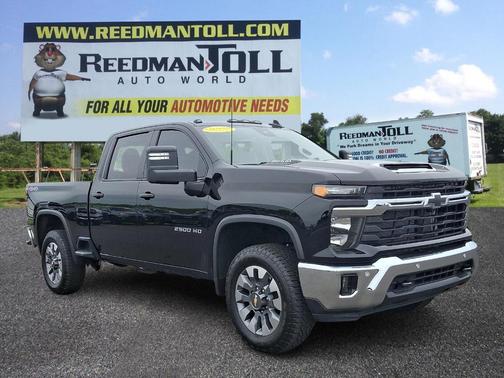 Black 2025 Chevrolet Silverado 2500 LT
