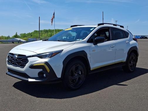 Crystal White Pearl 2025 Subaru Crosstrek Sport