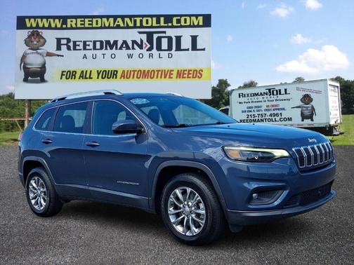 Slate Blue Pearlcoat 2021 Jeep Cherokee Latitude Lux