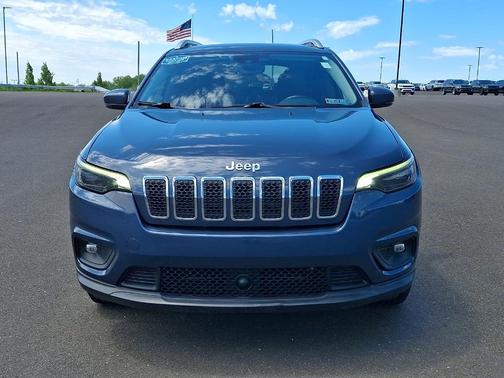 Slate Blue Pearlcoat 2021 Jeep Cherokee Latitude Lux