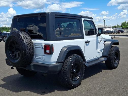 Bright White Clearcoat 2020 Jeep Wrangler Sport S