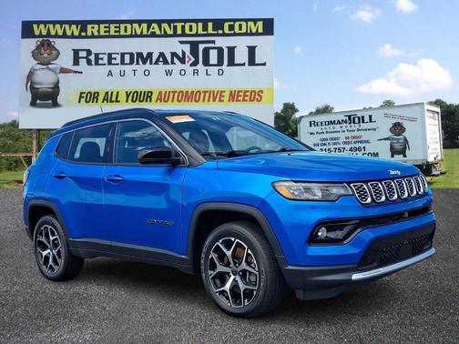 Hydro Blue Pearlcoat 2025 Jeep Compass Limited