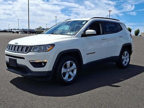 White Clearcoat 2018 Jeep Compass Latitude
