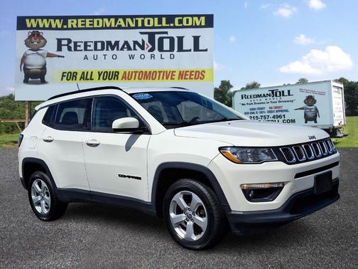 White Clearcoat 2018 Jeep Compass Latitude