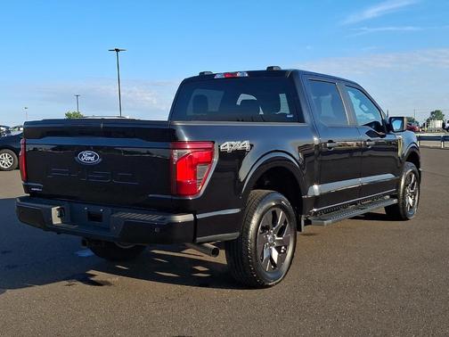 Agate Black Metallic 2025 Ford F-150 STX