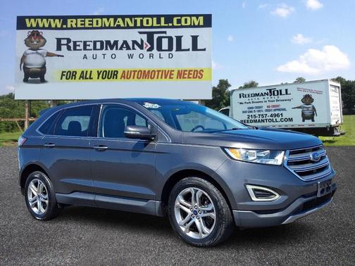 Magnetic Metallic 2016 Ford Edge Titanium