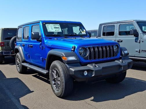 Hydro Blue Pearlcoat 2026 Jeep Wrangler Sport