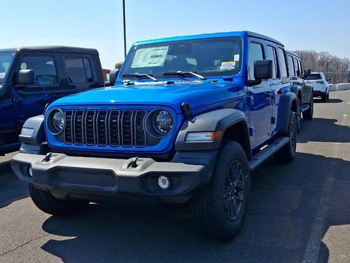 Hydro Blue Pearlcoat 2026 Jeep Wrangler Sport