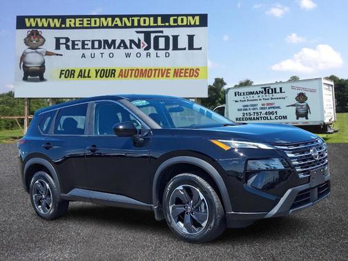 Black 2025 Nissan Rogue SV