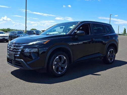 Black 2025 Nissan Rogue SV