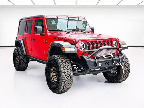 Firecracker Red Clearcoat 2023 Jeep Wrangler Rubicon