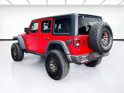 Firecracker Red Clearcoat 2023 Jeep Wrangler Rubicon