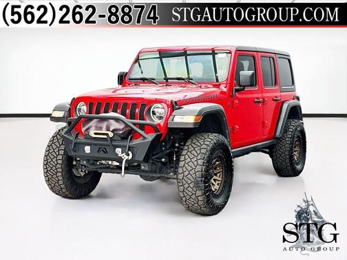 Firecracker Red Clearcoat 2023 Jeep Wrangler Rubicon
