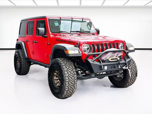 Firecracker Red Clearcoat 2023 Jeep Wrangler Rubicon