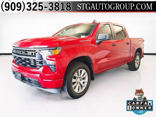 Red Hot 2025 Chevrolet Silverado 1500 Custom