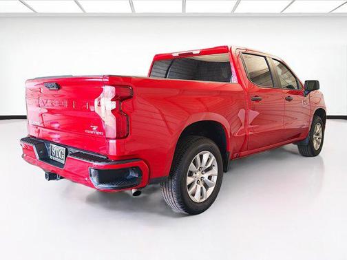 Red Hot 2025 Chevrolet Silverado 1500 Custom
