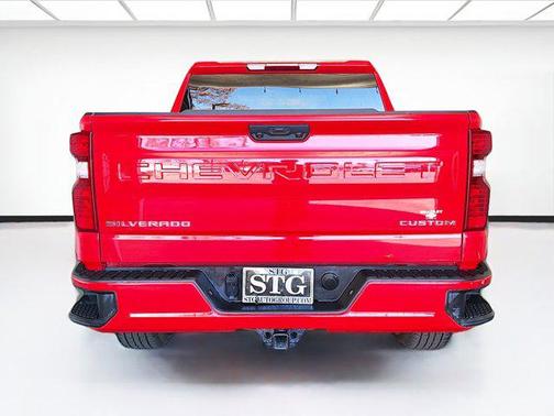Red Hot 2025 Chevrolet Silverado 1500 Custom