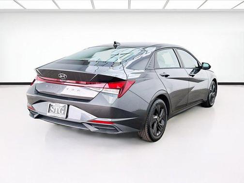 Portofino Gray 2021 Hyundai ELANTRA SEL