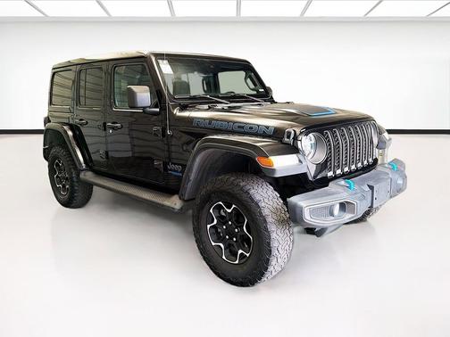 Black Clearcoat 2022 Jeep Wrangler Unlimited 4xe Rubicon