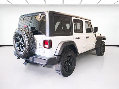 Bright White Clearcoat 2021 Jeep Wrangler Unlimited Sport