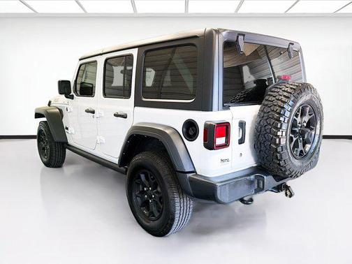 Bright White Clearcoat 2021 Jeep Wrangler Unlimited Sport