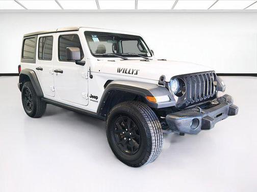 Bright White Clearcoat 2021 Jeep Wrangler Unlimited Sport