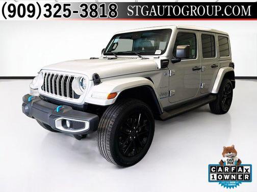 Silver Zynith Clearcoat 2024 Jeep Wrangler 4xe Sahara
