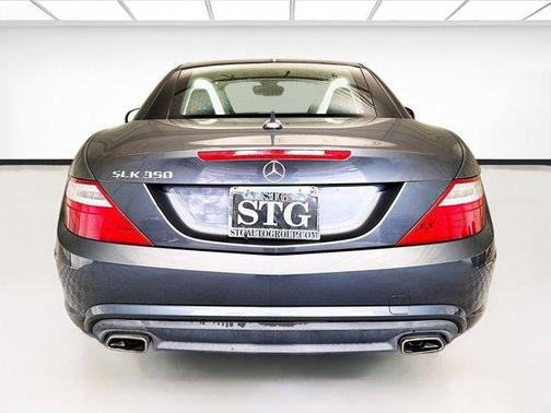 Steel Gray Metallic 2015 Mercedes-Benz SLK-Class SLK350