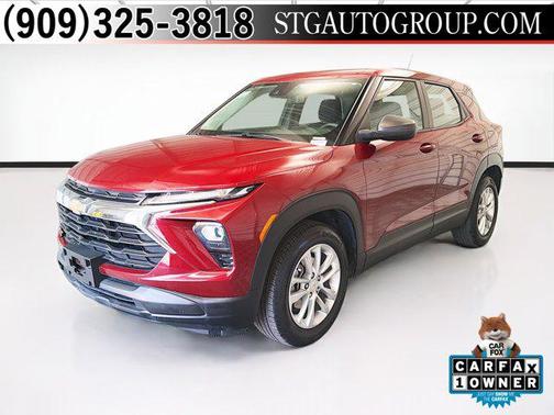 Crimson Metallic 2024 Chevrolet Trailblazer LS
