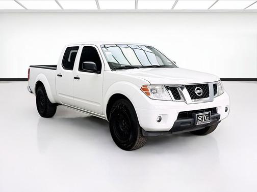 Glacier White 2019 Nissan Frontier SV