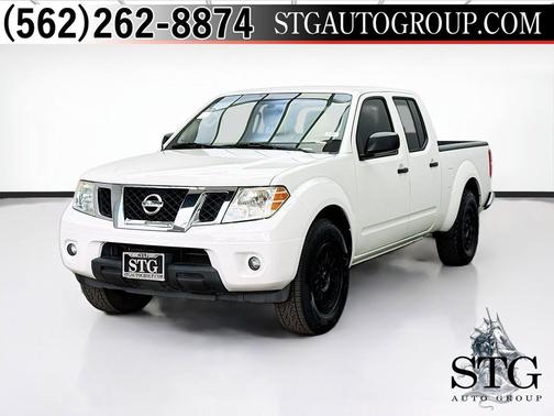 Glacier White 2019 Nissan Frontier SV